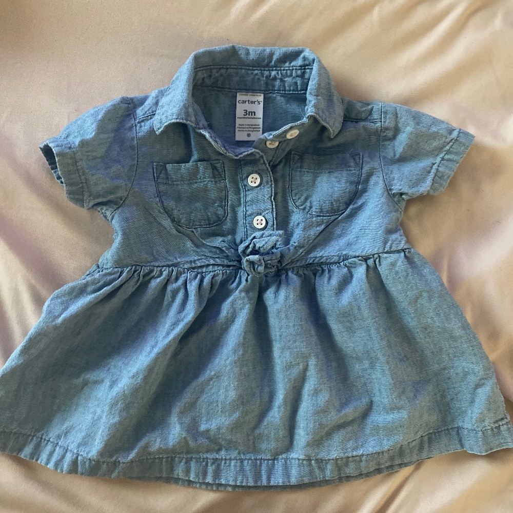Light Blue Jean Dress